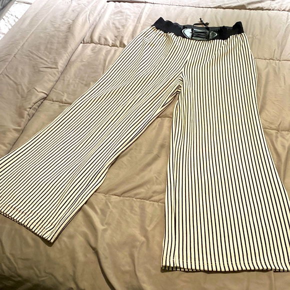 High rise Stripes pants size 30 - Picture 1 of 6
